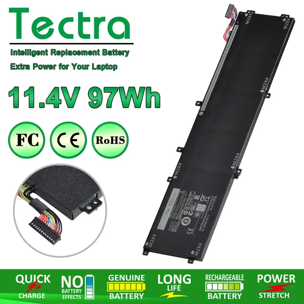 

11.4V 97WH Laptop Battery 6GTPY for Dell 5510 XPS 15 9550 9560 5XJ28 Precision 5510 5520 M5510 M5520 Series