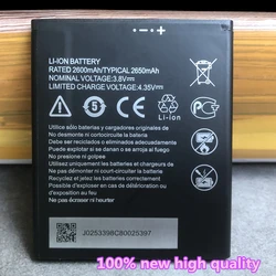 New 2650mAh Li3826T43P4h695950 Battery for ZTE Blade A5 2019 , Blade A3 2020 Mobile Phone