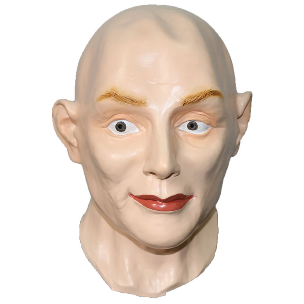 Realistic Female Bald Head Human Face Mask Latex Masks Woman Sissy Self-design