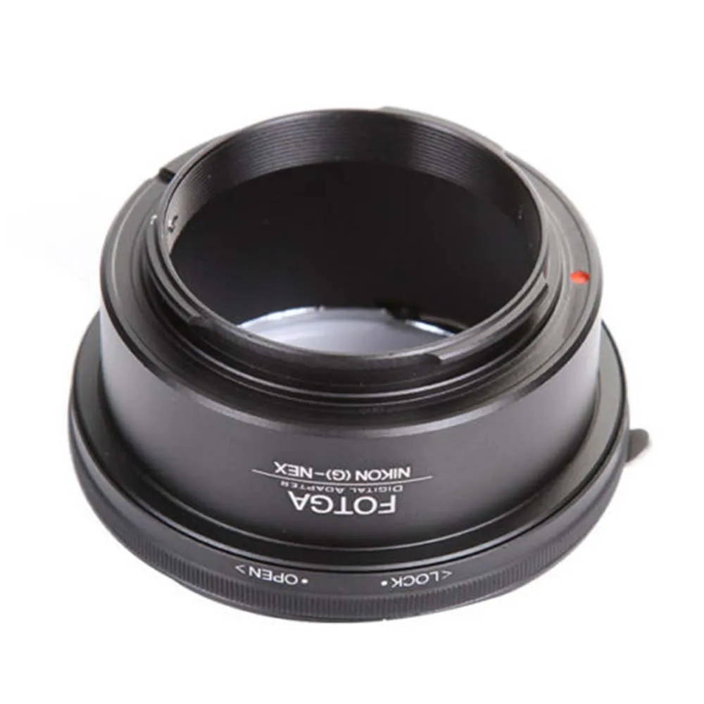 FOTGA Adapter Ring for Nikon AI AF-S G Lens to Sony E-Mount NEX3 NEX-5 5N 5R C3 NEX6 NEX7