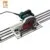 Universal Double-deck Electrotrephine  Guide Rail W/ Adjustable miter saw fence sys Base Carving Machine Straight Guide Rail