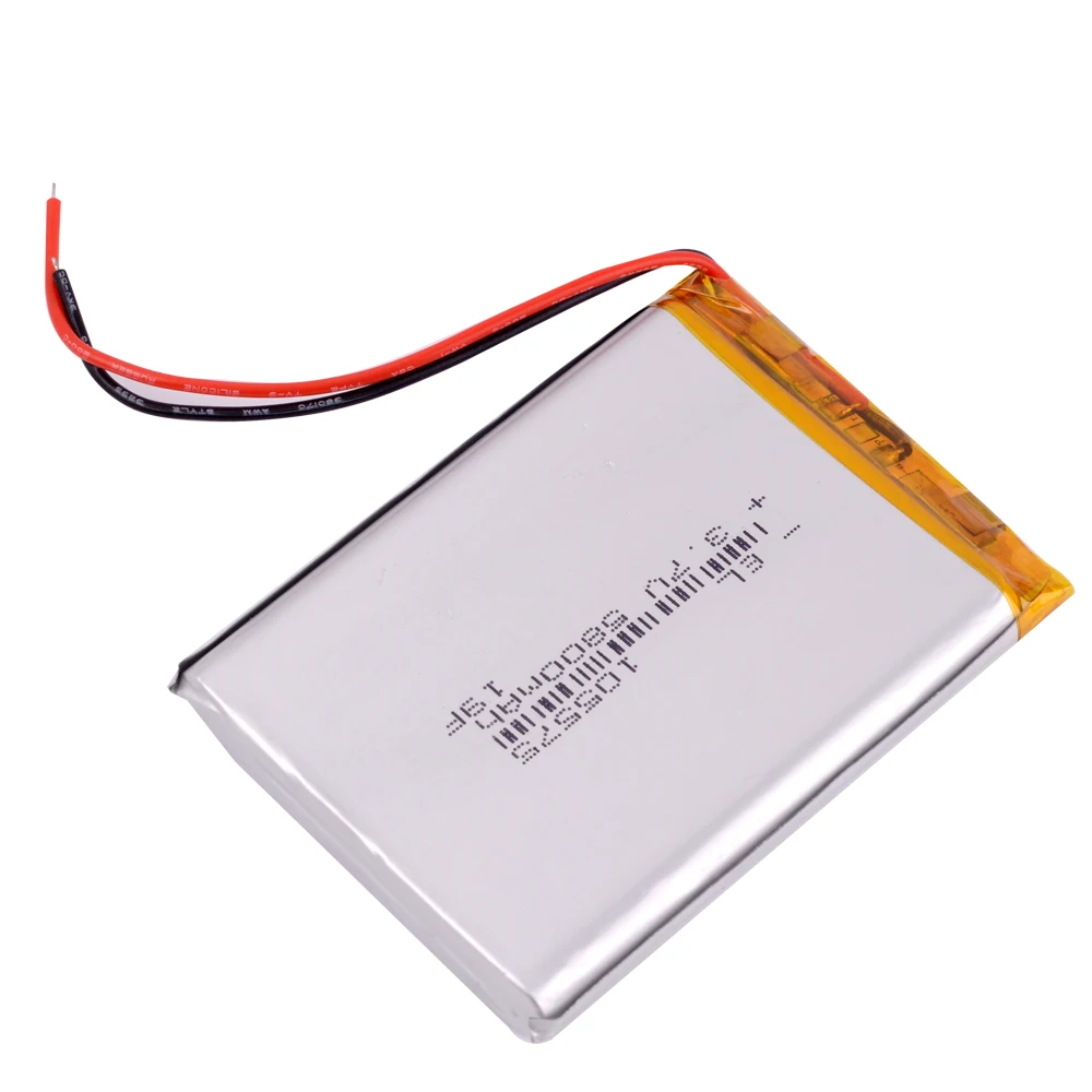 3.7V 5800mAh 105575 Polymer Lithium LiPo Rechargeable Battery For GPS PSP DVD PAD E-book tablet pc laptop power bank video game