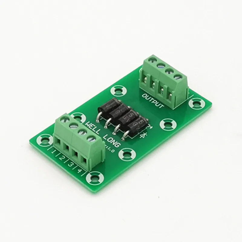 4 Channel Diode Protection Terminal Block SR5100 5A/100V Diode Terminal Block.