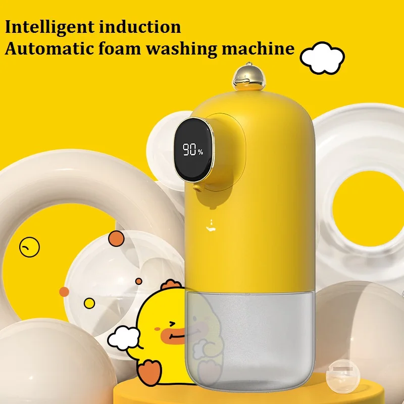 1800mAh ذكي التعريفي رغوة الهاتف المحمول وعاء توزيع الصابون الأوتوماتيكي المنزلية فندق Usb تهمة الاطفال غسل اليد