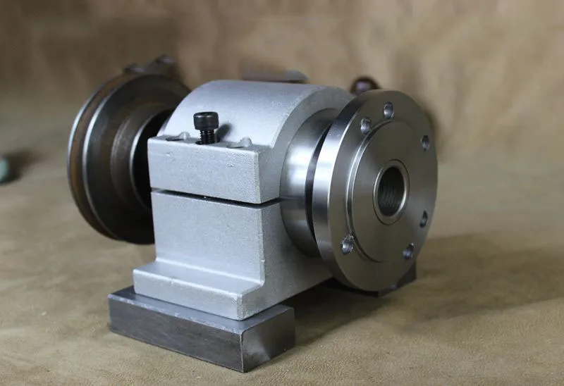 80/100/125/160 lathe spindle/carpentry/DIY/metal lathe assembly/bead machine/three-jaw/four-jaw chuck flange