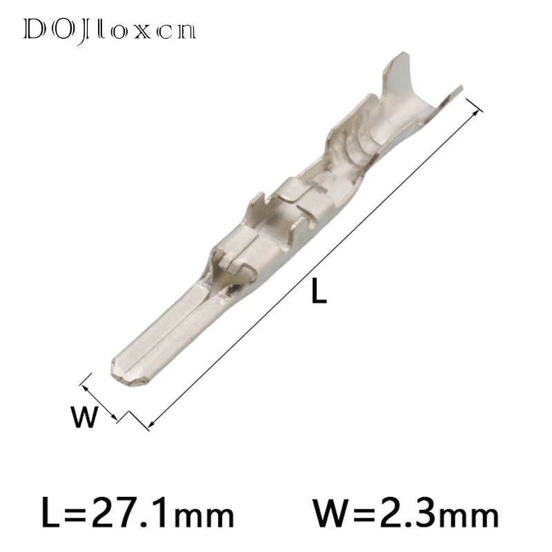 20/50/100/200 Pcs G2 Brass Tinned Automotive Crimping Wiring Terminal Loose Splice Pins Plug 8230-4272 8240-4422 H62 8230-4282