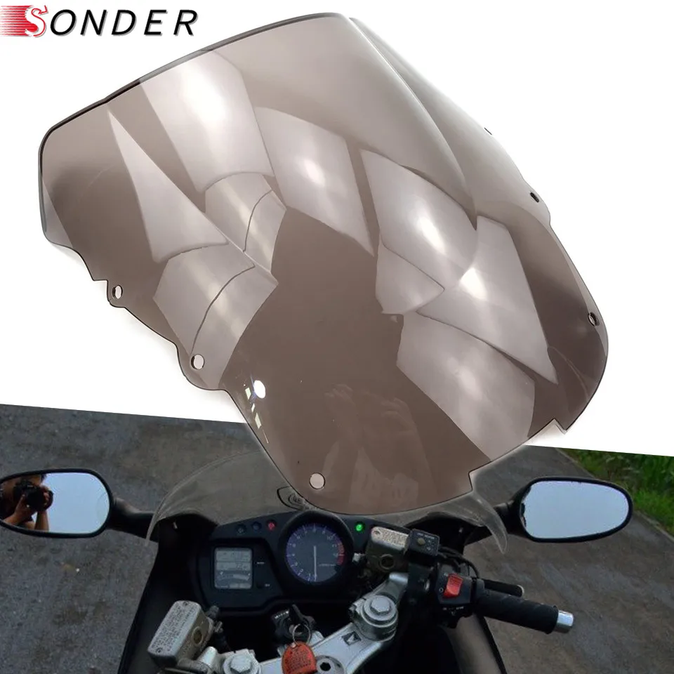 Wind Screen For Honda CBR 1100XX CBR 1100 XX Super Blackbird 1996-2007 Motorcycle Smoke Windshield Windscreen CBR1100XX 96-07