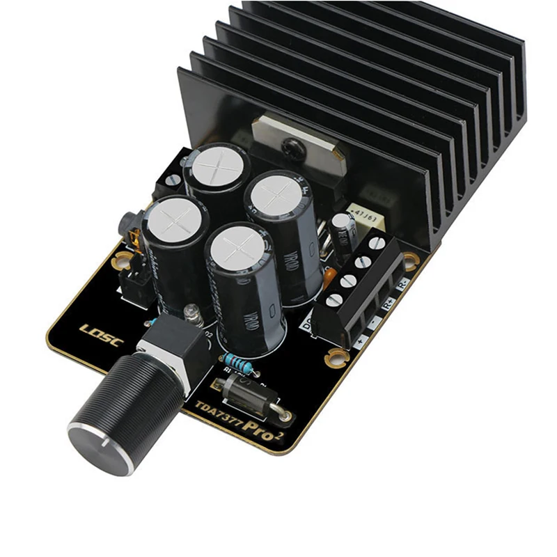 AIYIMA 12V TDA7377 Power Amplifier Audio Board 30Wx2 Class AB Stereo Sound Amplificator DIY For 4-8 Ohm Speakers