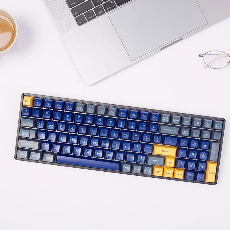 Teclas de Teclado mecánico para Razer CORSAIR, juego de 159 teclas, perfil de Domikey SA, doble disparo, ABS