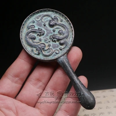 Exquisite retro-made ornaments Panlong Bronze Mirror