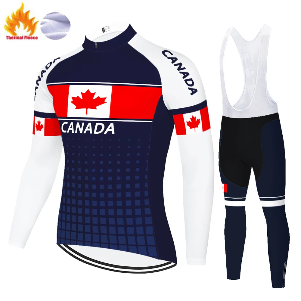 2023 Canada Winter Thermal Fleece ciclismo bicycle clothing الدراجات المعدات эндуро roupa ciclista bermuda cycling bib cyclisme