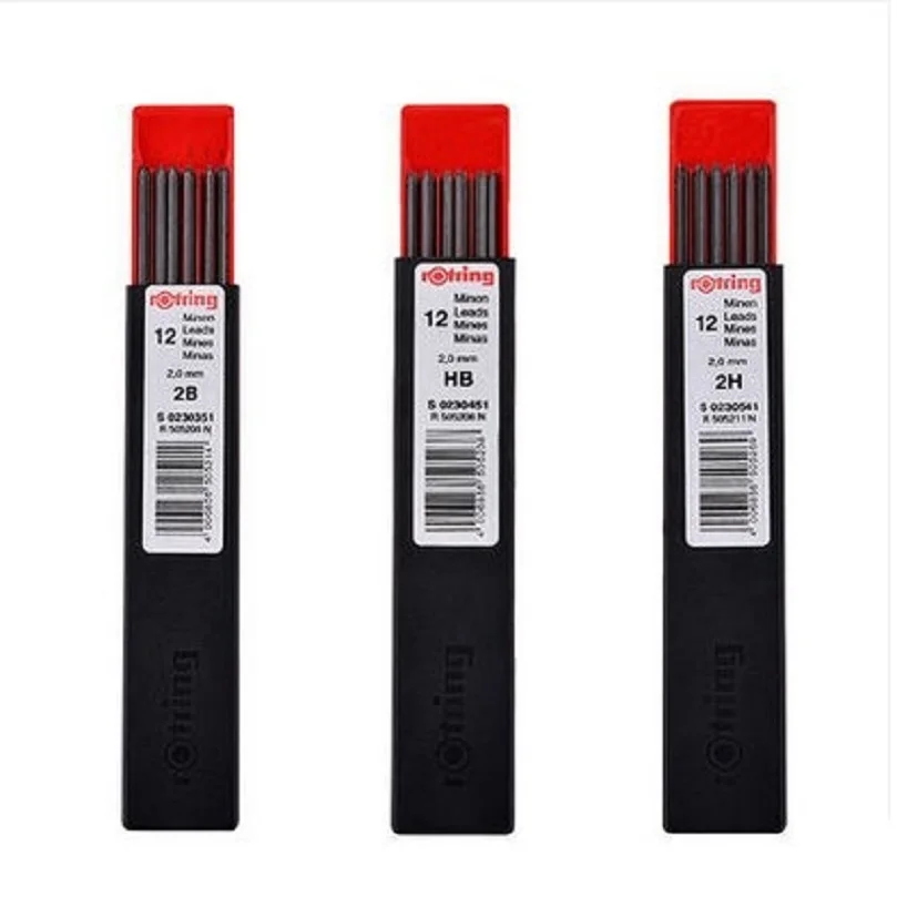 Rotring 2.0mm mechanical pencil lead  automatic pencil refills Stationery Writing supplies 1 piece