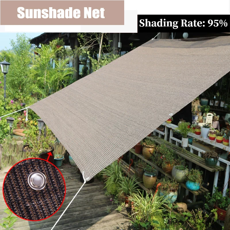 

Hi-Quality HDPE Sunshade Net Outdoor Awning Garden Pergola Shading Cover Plants Sun Shade Net Swimming Pool Terrace Shade Sails