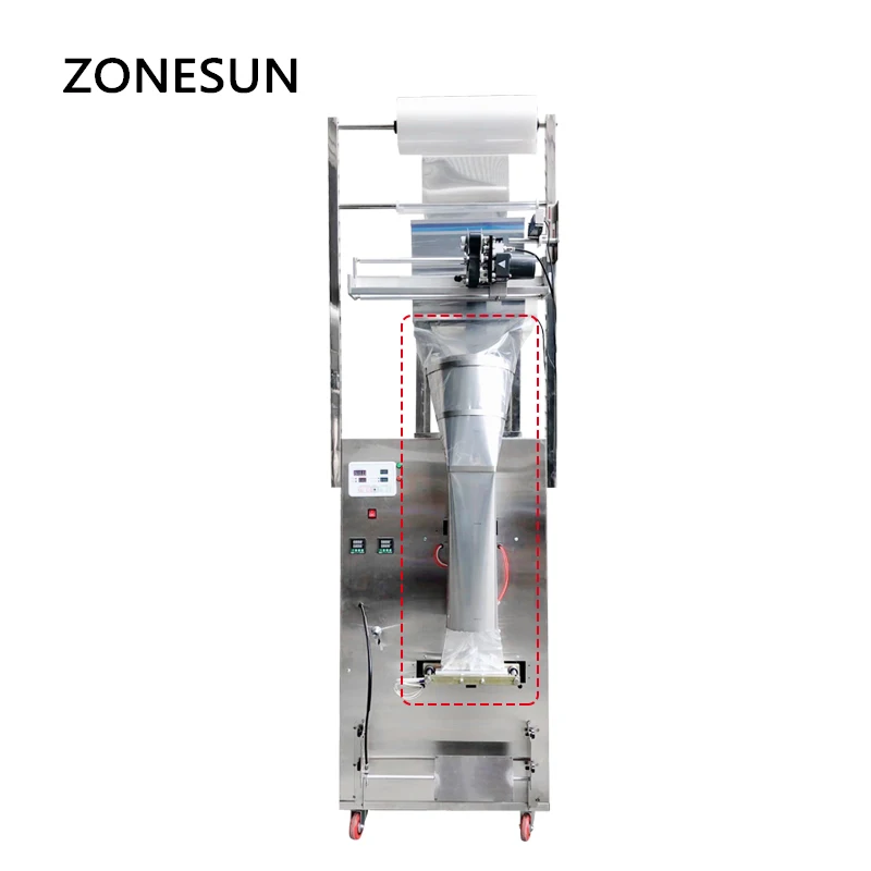 ZONESUN Packaging machine Parts Shaper Custom Back Seal shaper Three-side Seal Shaper Packing Filling Sealing Machine