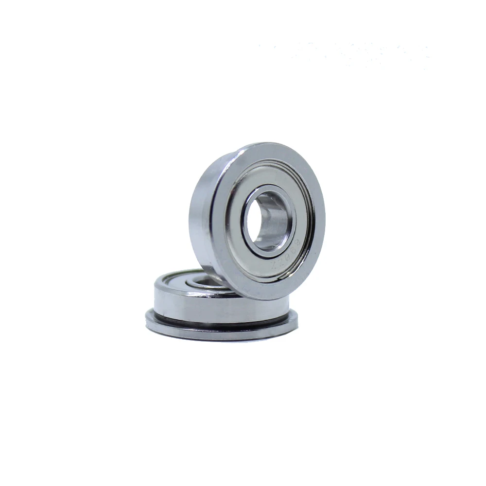 F696ZZ Bearing ABEC-5 (10PCS) 6*15*5 mm Flanged F696Z Ball Bearings F696 ZZ F619/6ZZ