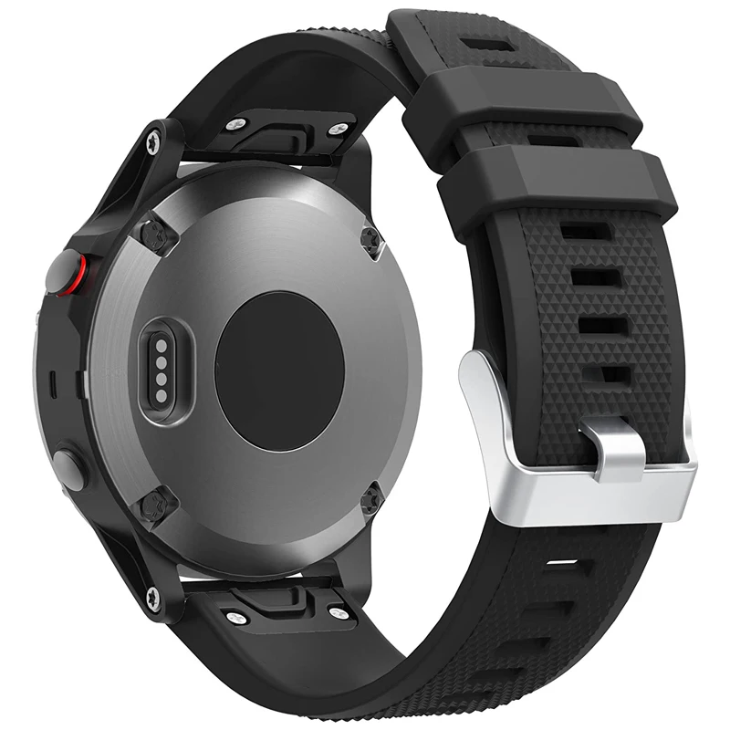 YAYUU-Correa de silicona para reloj Garmin Fenix, pulsera de liberación rápida de 20, 22 y 26mm, 6, 6S, 6X, 5X, 5, 5S, 3HR, Forerunner 935, 945