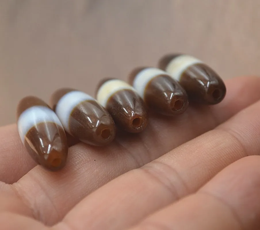 10 * 30mm Short Section Of Natural Agate Beads Candy Color Line DIY Bracelet Necklace With Beads