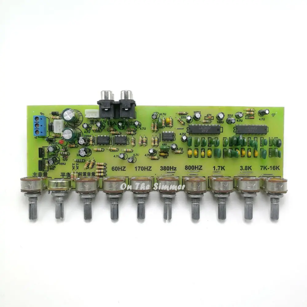 

Fever tuning board audio front board EQ balance board power amplifier preamplifier board