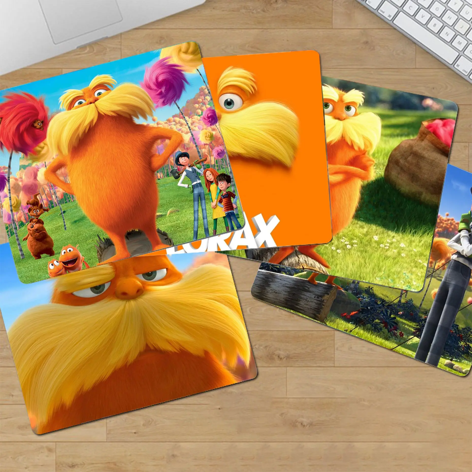 Boy Gift Pad Disney Dr. Seuss' The Lorax gamer play mats Mousepad Top Selling Wholesale Gaming Pad mouse