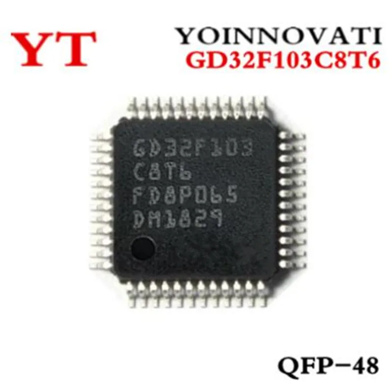 

20pcs GD32F103C8T6 32F103C8T6 GD32F103 C8T6 QFP-48 IC Best quality.