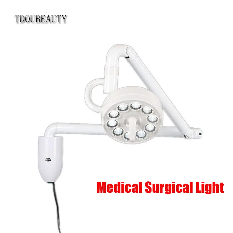 TDOUBEAUTY 30W Wall Dental Lighting Oral Implant Surgery Shadowless Lamp Animal Disposal Room Hand Shadowless Light (90V-240V)