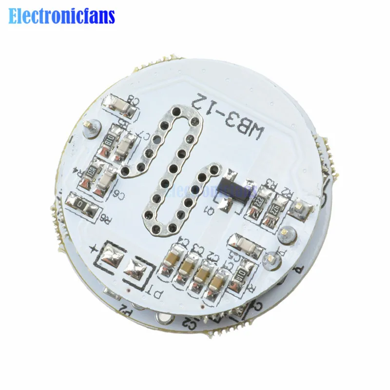 LED Radar Sensoring Sensor Module Microwave Switch Module For 3-12W Spherical Lamp Micro Wave Antenna High Frequency MCU