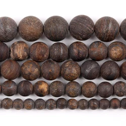 Natural Matte Bronzite Stone Beads Round Loose Spacer Beads For Jewelry Making 6/8/10mm DIY Bracelet Necklace