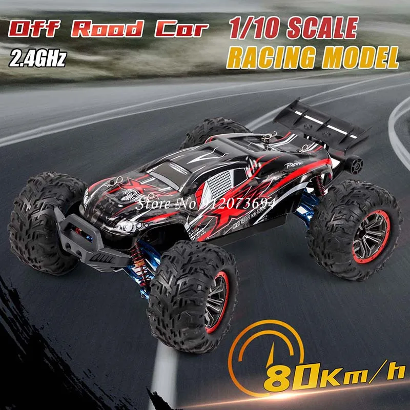 1:10 Professional Brushless 4WD RC Racing Drift Car 80 KM/H fuoristrada 2.3KG sterzo telaio in lega modello Buggy RC