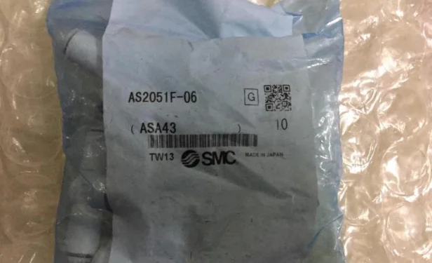 

1Bag/10pcs New SMC AS2051F-06 Control Valve