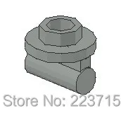 *3.2 Shaft W/ Knob* Y1159 50 pcs DIY enlighten block brick part No. 25893 Compatible With Other Assembles Particles