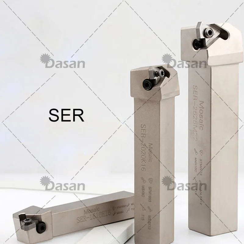 1 шт. SER2020K16 SER1616H16 SER1212H16 Внешний резьбовой инструмент держатель пружинный стальной высокого качества для 16ER вставки