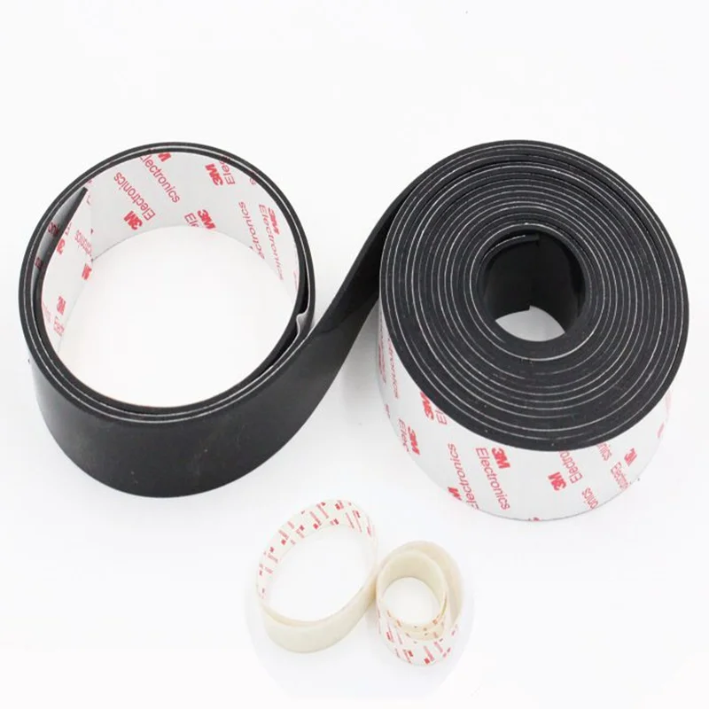 3cm*2mm*1meter/pack Self Adhesive non-slip mat for furniture Self-Stick Rubber Anti-Skid Pad Furniture and Floor Protectors