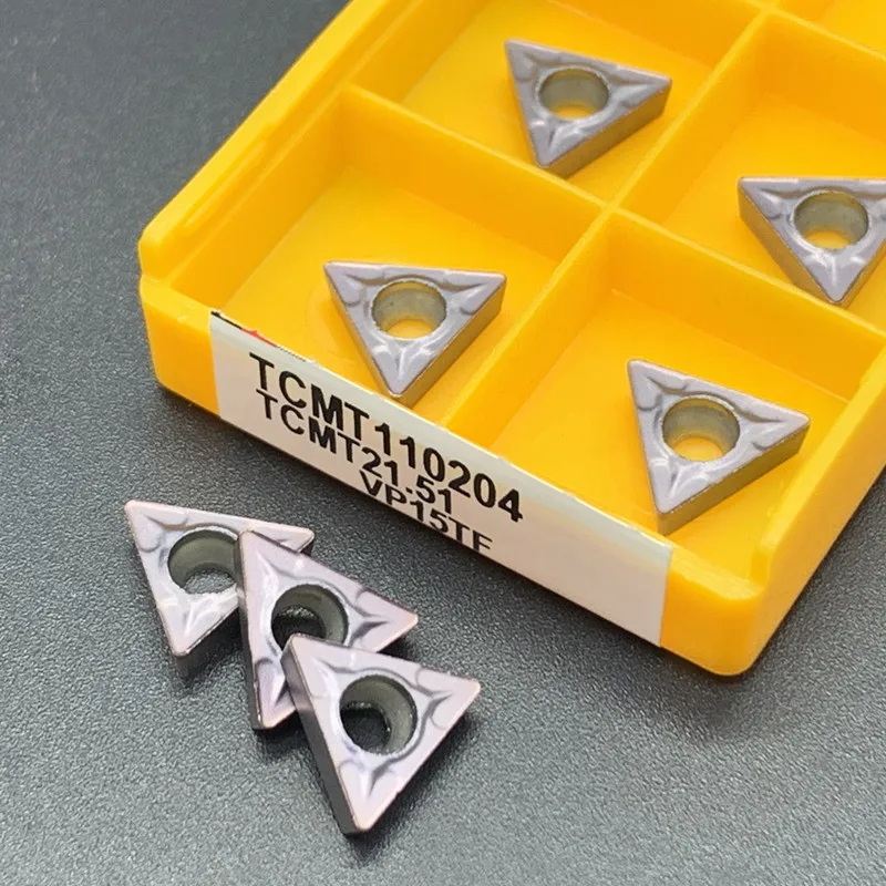 Carbide Inserts Lathe Cutter Turning Tool CNC TCMT110204 VP15TF Machine Cutting Tools Tungsten Carb TCMT 110204 UE6020 US735