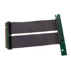 32-bit Riser Card PCI Extender Adapter Card Flexible Cables Cord Adapter Extension 66MB/Sec for 1U/2U Chassis