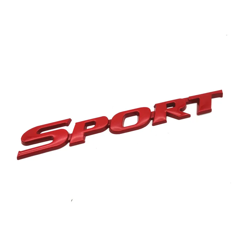 

Metal Red Sport Racing Logo Car Trunk Tailgate Emblem Badge Decal Sticker