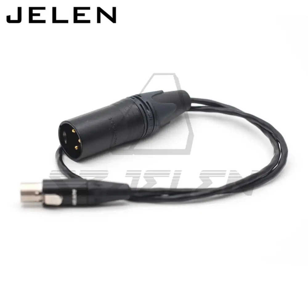 ta5f  to XLR 3pin male for Zaxcom qrx200 audio cable