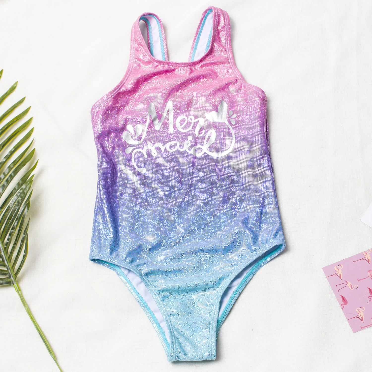 Maillot de bain une pièce pour filles de 7 à 14 ans, arc-en-ciel, pour enfants, Monokini, vêtements d'été, tendance 364