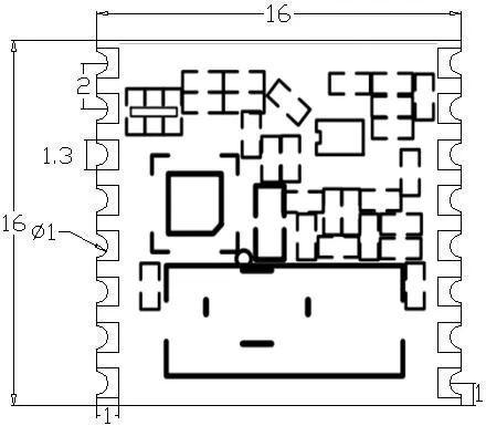 YTX22B-S2  RF 315MHZ 433 Mhz 868 Mhz 915 Mhz módulo transceptor de rádio freqüência 20dBm (RF\\LORA\\\\FSK\\ASK\\OOK)