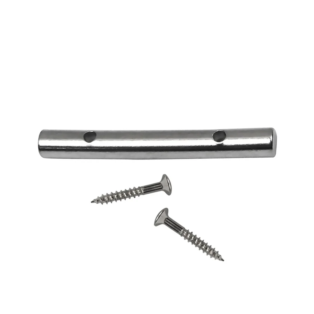 FLEOR Pair of Guitar String Retainer Tension Bar Tree Guide 48mm with Mounting Screws