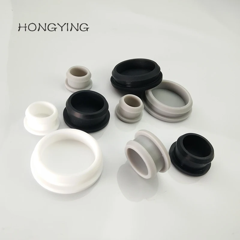 Silicone Rubber Stopper with Slot Used as a Buffer on Machinery Holes 32.6mm 34.6mm 36.6mm 38.6mm 40.6mm 42.6mm 44.6mm 46.6mm