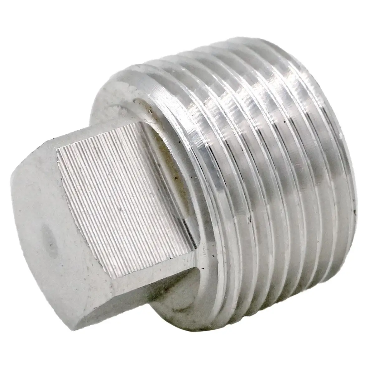 3000 Psi 3/4 "Npt 304 Rvs Hex Hoofd Plug End Cap Water Gas Olie