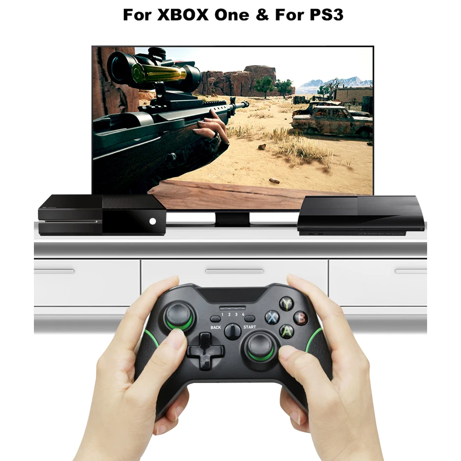 Mando para Xbox One S X, PS3, TV Box, teléfono, Android, PC, Bluetooth