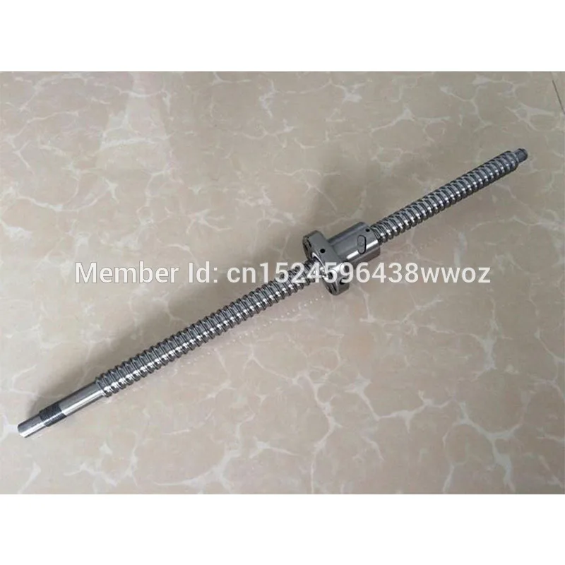 SFU / RM 2505 Ballscrew 300 400 500 600 650 mm with end machined + Ballnut + BK/BF20 End support  + Nut Housing + CNC parts