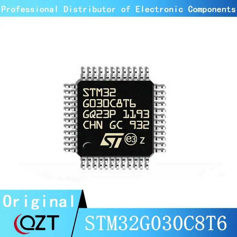 10pcs/lot STM32G030 STM32G030C8 STM32G030C8T6 LQFP48 Microcontroller chip New spot