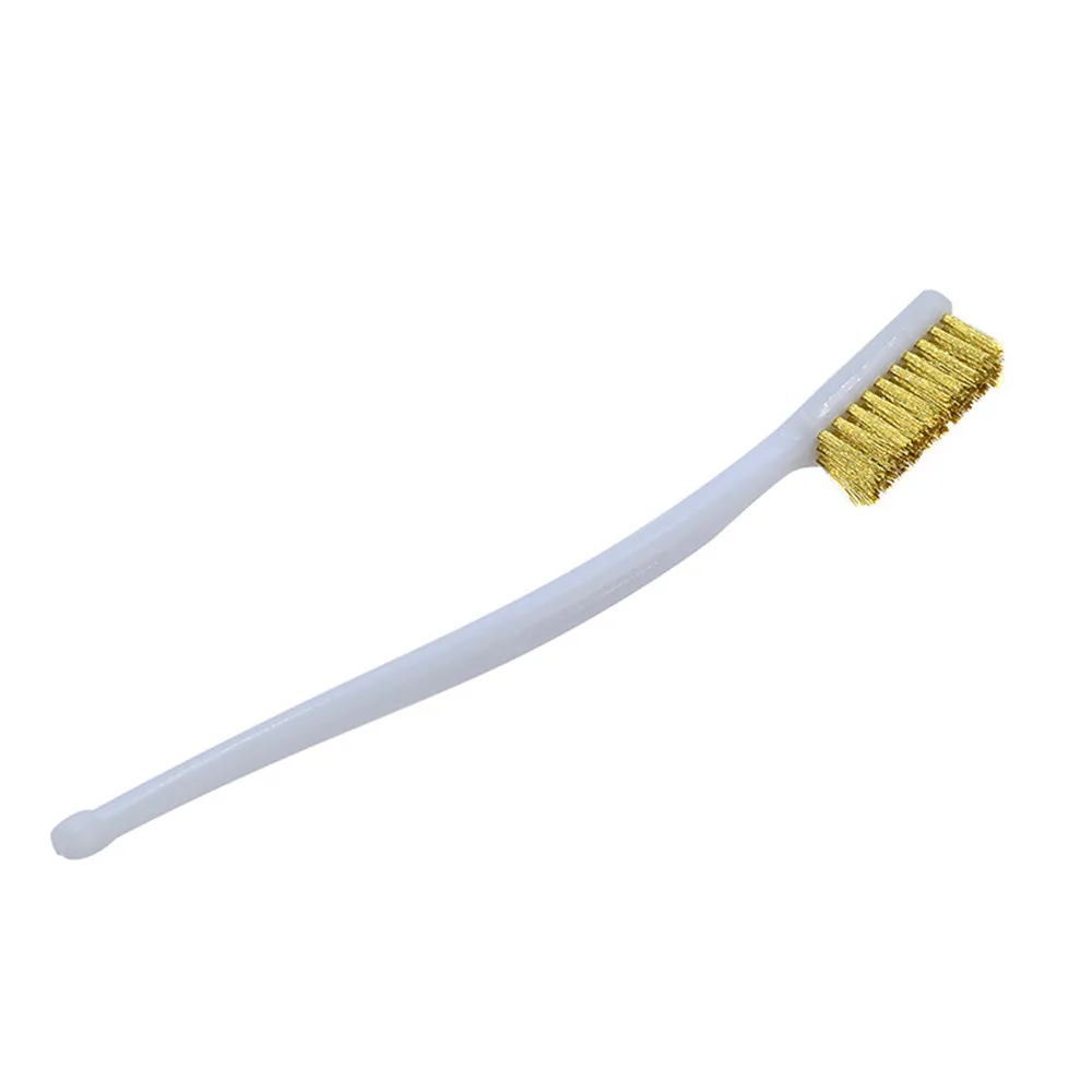 1/3Pcs Optional Nozzle Heater Block Cleaning Tool Copper Wire Brass Brush Cleaner Toothbrush For Hotend