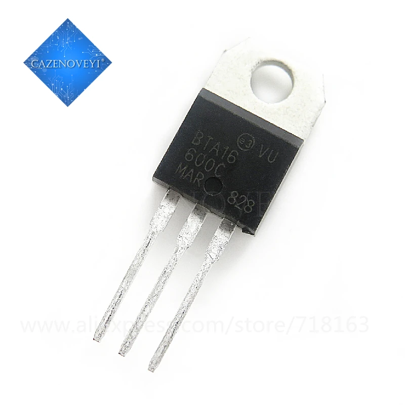 

5pcs/lot BTA16-600CW BTA16-600C BTA16 160-600C TO-220 In Stock