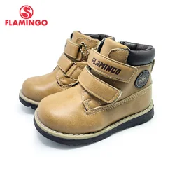 FLAMINGO Winter New Boys Casual Shoes Autumn School Running Sports Shoes Kids Outdoor Hiking Bare Boots Baby Toddler Shoes