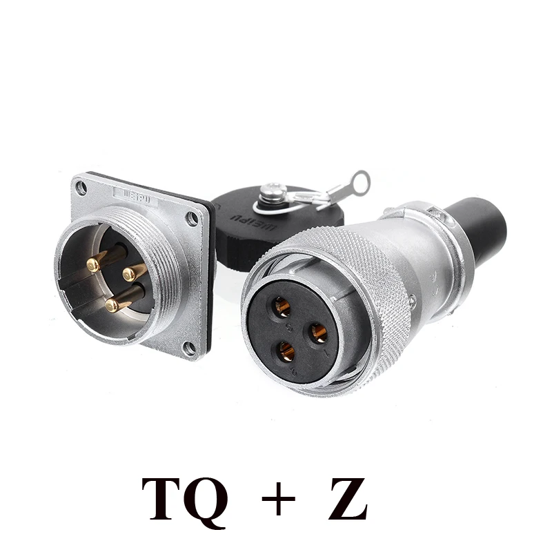 Original WEIPU WS28 TQ + Z ZM ZG 2 3 4 7 8 9 10 12 16 17 20 24 26 Pin Stecker Weiblich TQ Sleeve Kabel Stecker Männlichen Runde Buchse – Detail 7