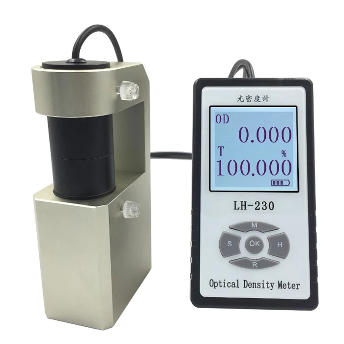 LH-230 Optical Densitometer Ink OD Value Opalescent Lampshade Transmittance Meter Ground Glass Transmittance Tester