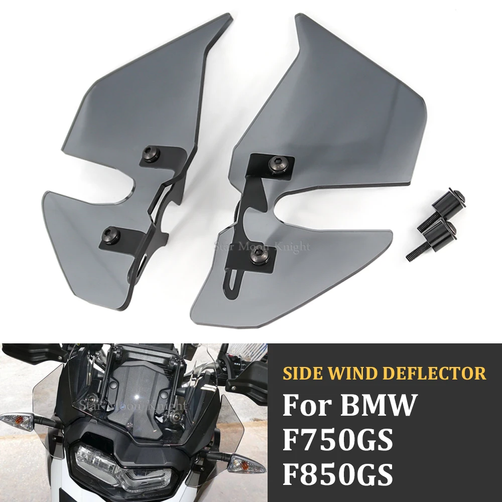 

2018-up 2019 2020 Motorcycle Windshield Wind Side Deflector Handshield Front wind deflector For BMW F750GS F850GS F 850 GS 750